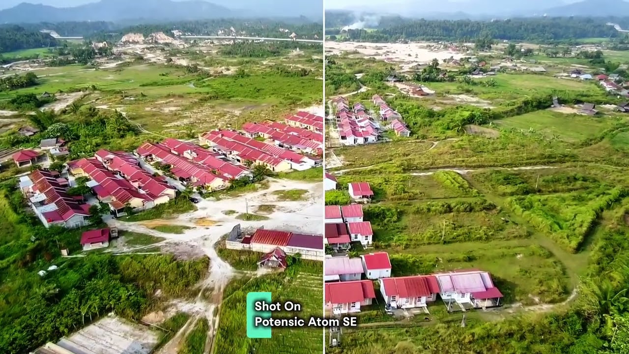 Aerial Drone. Shot On Potensic Atom SE. Seger...