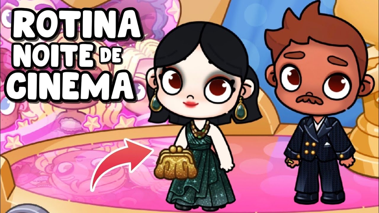 ROTINA NOITE DE CINEMA PARA JULIETE | PAZU AVATAR WORLD ROTINAS E HISTÓRIAS