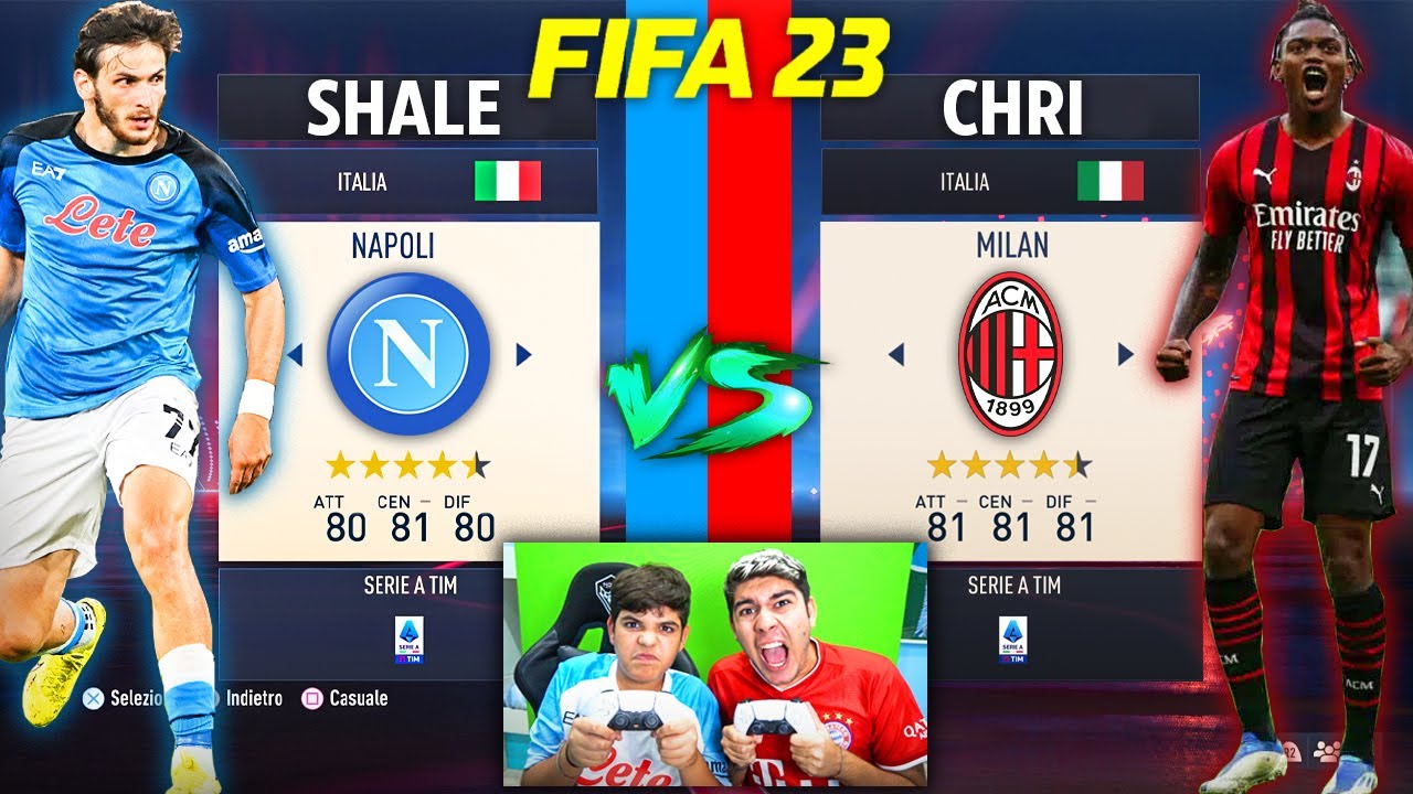 SHALE vs CHRISTIAN su FIFA 23!! SFIDA tra FRATELLI (in palio 200€)