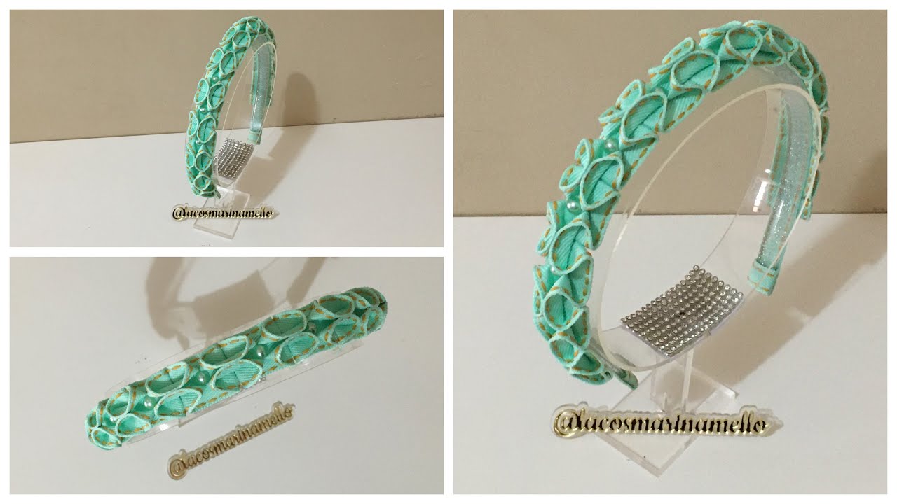 Tiara FruFru na fita N5🎀By Marina Mello