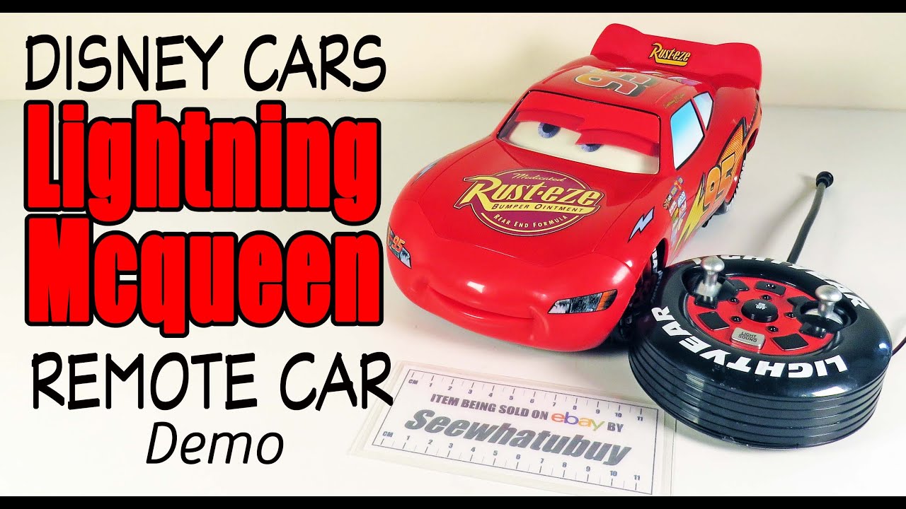 SOLD - Lightning Mcqueen Cars Radio Remote Control Car
