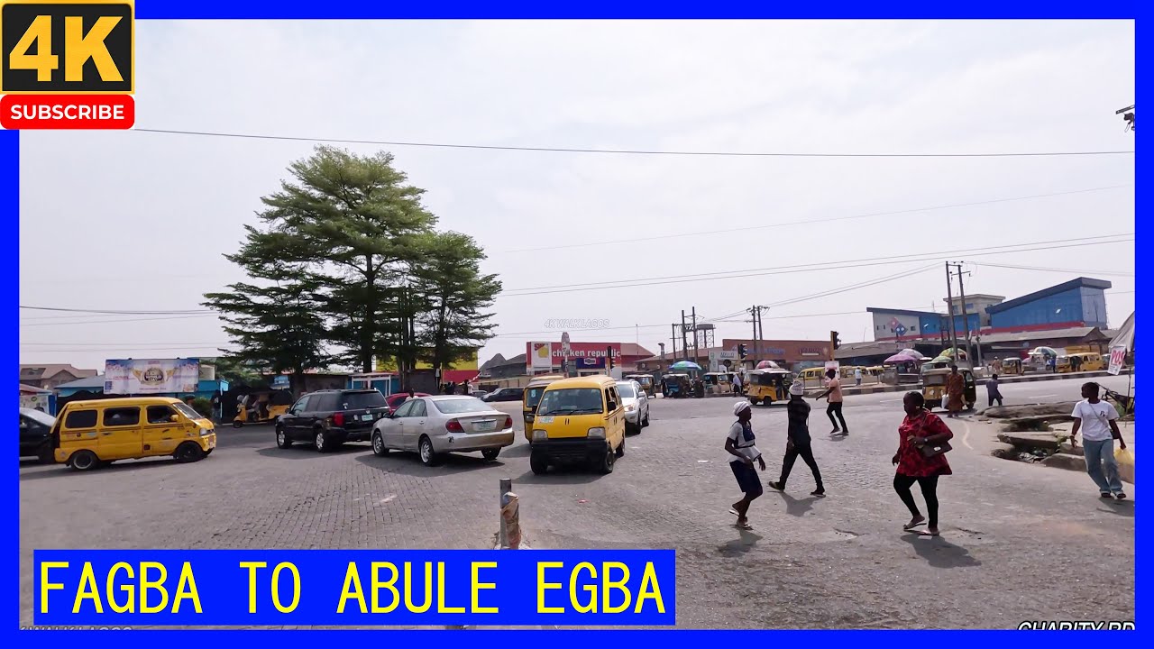 🇳🇬THIS AERA HAS UNDERGONE REMARKABLE CHANGE - FAGBA TO ABULE EGBA - 4K WALKING TOUR-LAGOS-NIGERIA