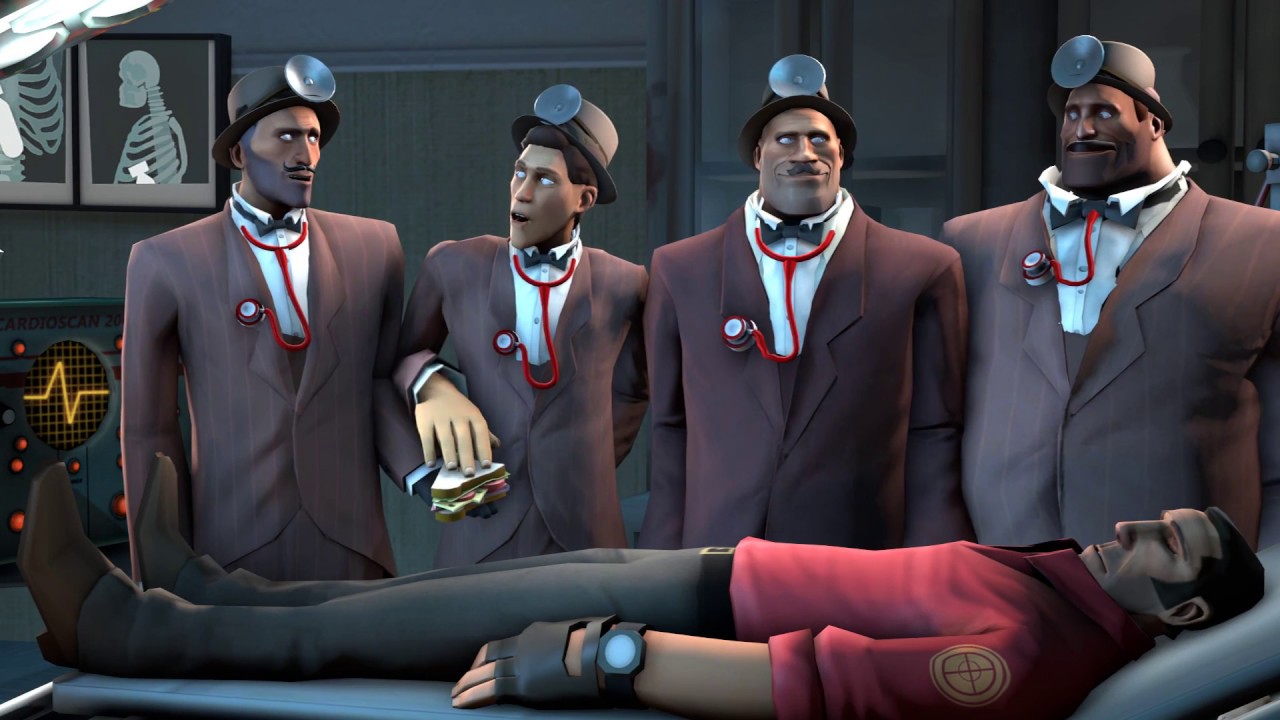 [SFM Remake] - Barbershop Quartet Performs Surgery