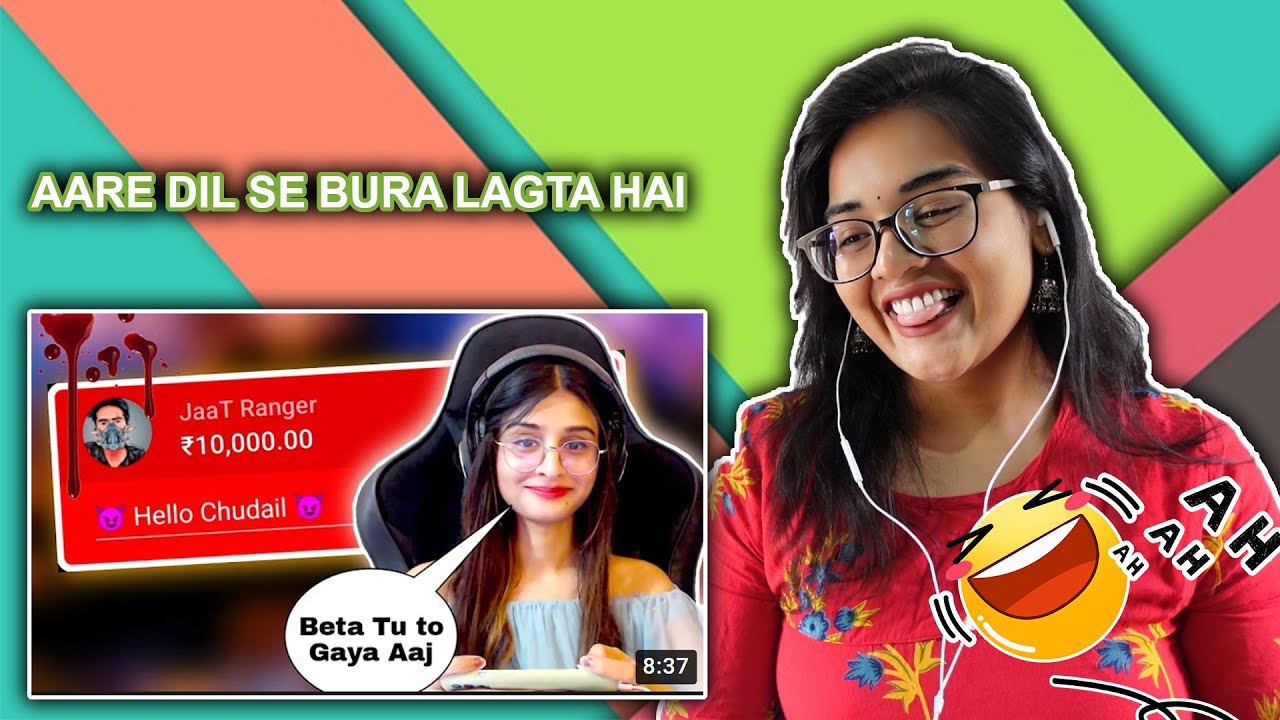 Revenge With Beautiful Streamers On Livestream REACTION | JaaT Ranger | ft.PAYAL GAMING #4 | Neha M.