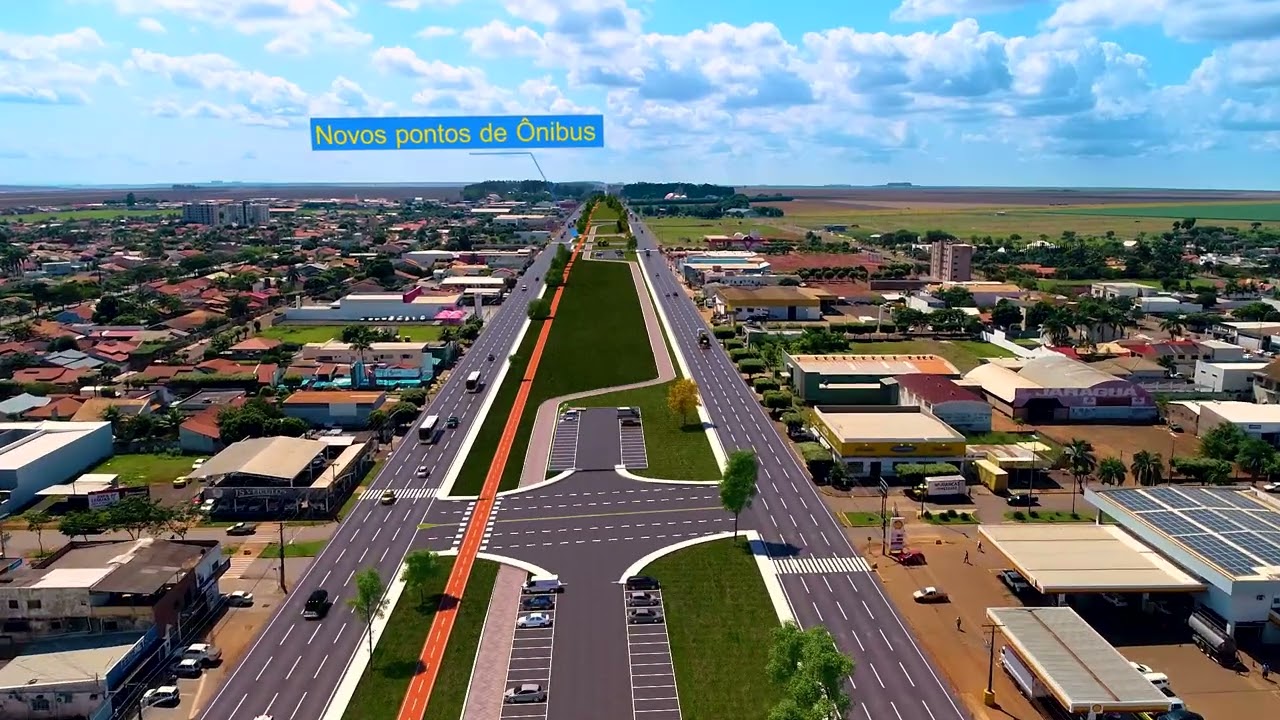 Projeto Travessia da MS-306 no perímetro urbano de Chapadão do Sul