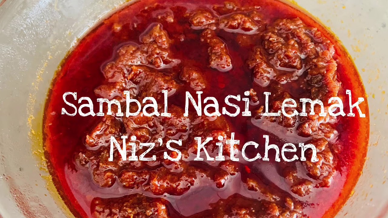 Sambal Nasi Lemak Thermomix