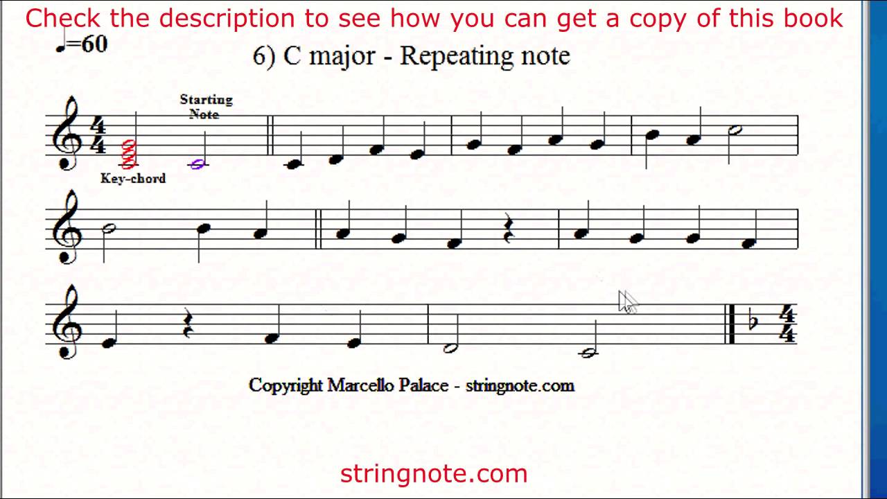 Learn to sing notes on a music sheet Grade 3