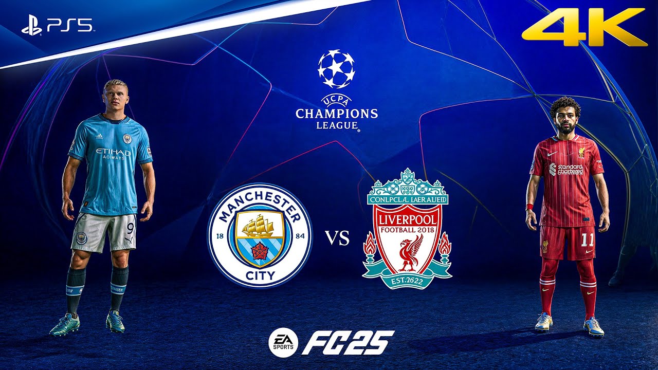 FC 25 - Manchester City vs. Liverpool | UEFA Champions League Final | PS5™ [4K60]