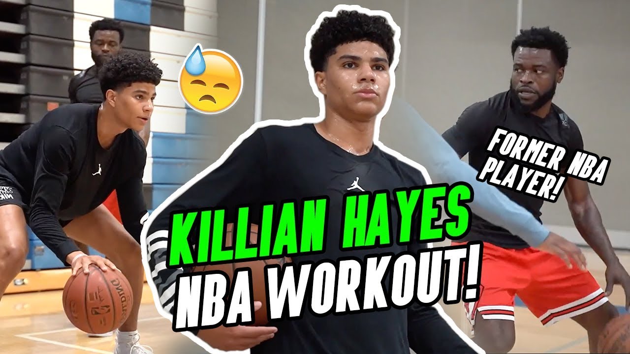 French NBA Prospect Killian Hayes Is TOO SMOOTH! FULL WORKOUT With Former NBA Player Will Bynum! 🔥