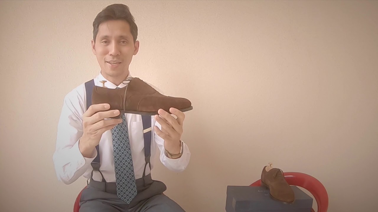 Sons of Henrey Archie Austerity Brogue Dark Brown Suede shoe review