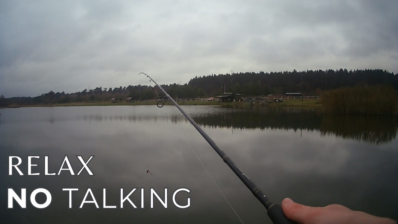 Just Calm – No Talking Fishing by the Lake