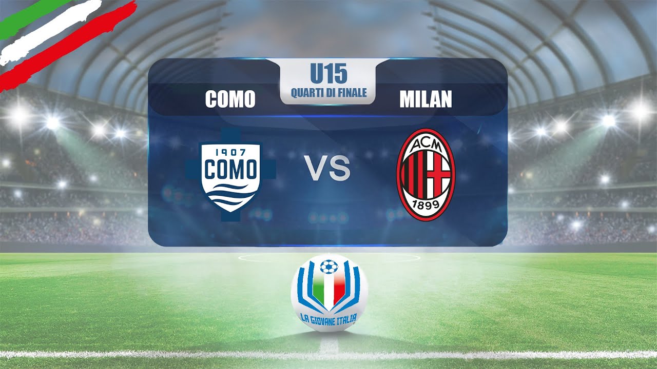 Highlights Como-Milan U15 A-B - Ritorno Quarti di finale - stagione 2022-23