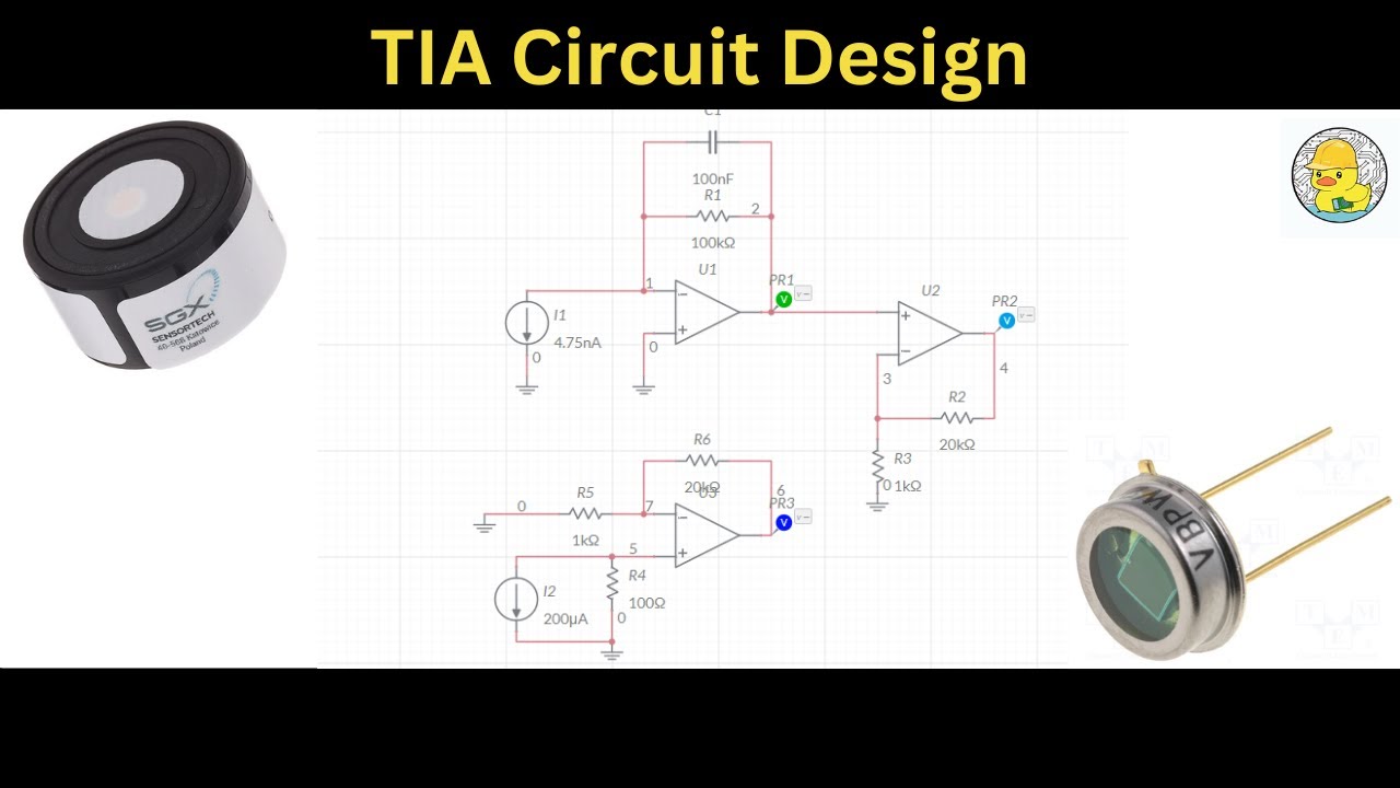 TIA Oxygen Sensor Circuit Design