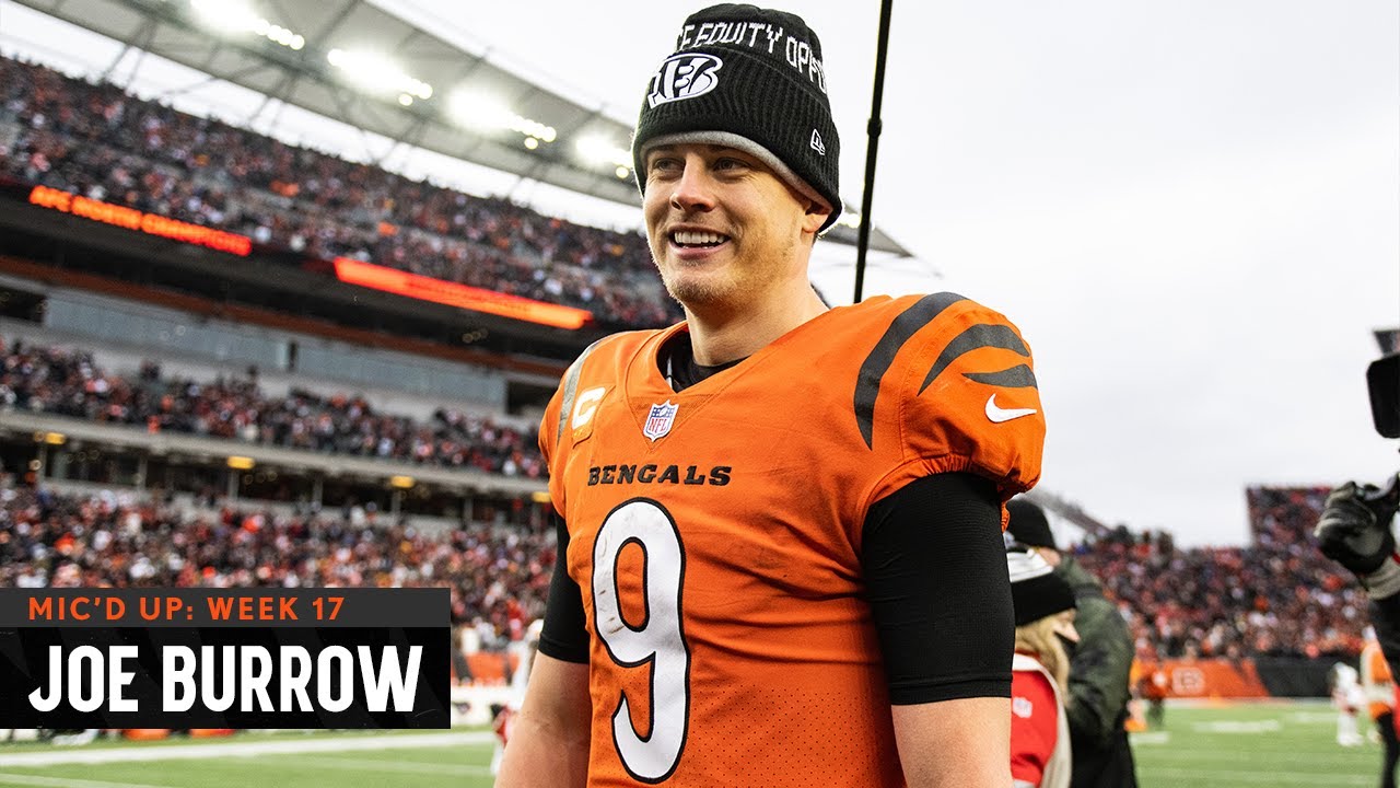 Joe Burrow Mic'd Up: Week 17 vs. Kansas City | Cincinnati Bengals