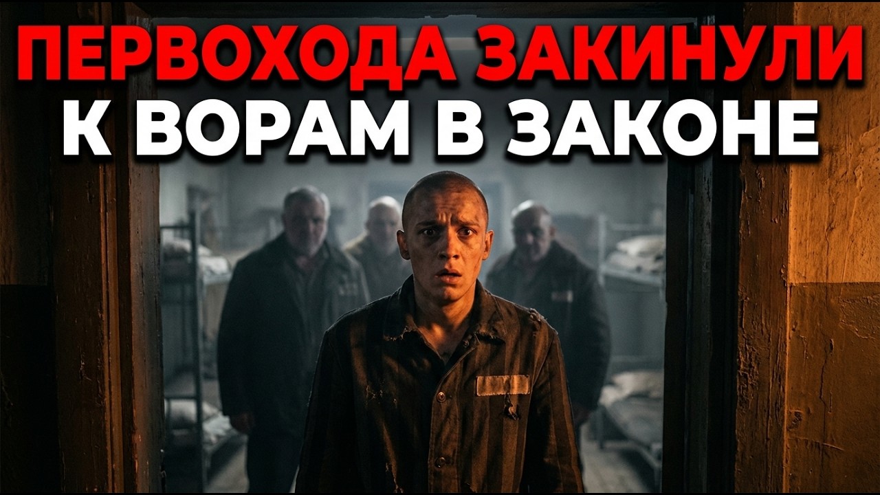 ПЕРВОХОДА ЗАКИНУЛИ К ТРЁМ ВОРАМ В ЗАКОНЕ! Через 3 месяца он сказал ЧТО ИХ ШОКИРОВАЛО