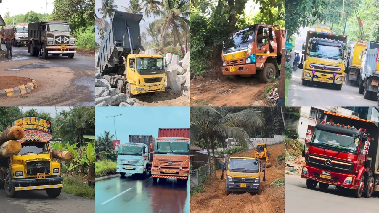 🤩Mmm പൊളി സാനം 🥵 |          kerala lorry off road driving | part 183