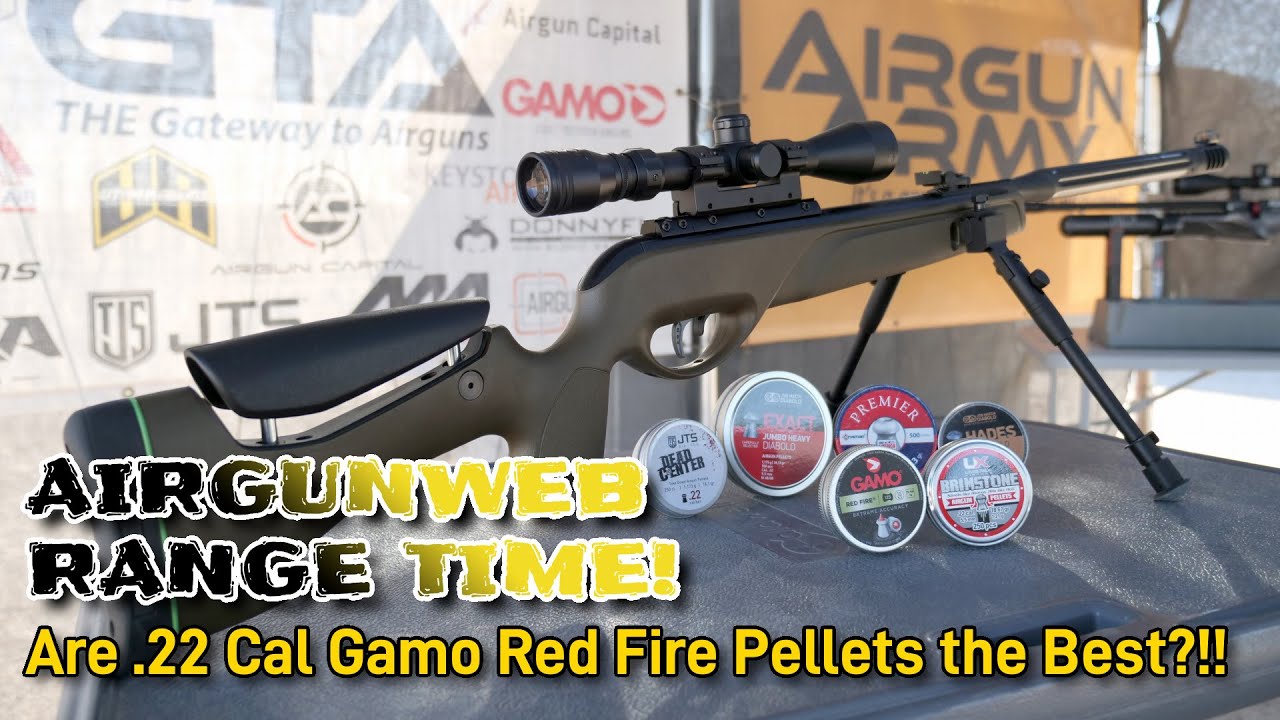 Are .22 Cal Red Fire Pellets really the BEST pellet for my Gamo Shadow Tactical?  Let’s find out!