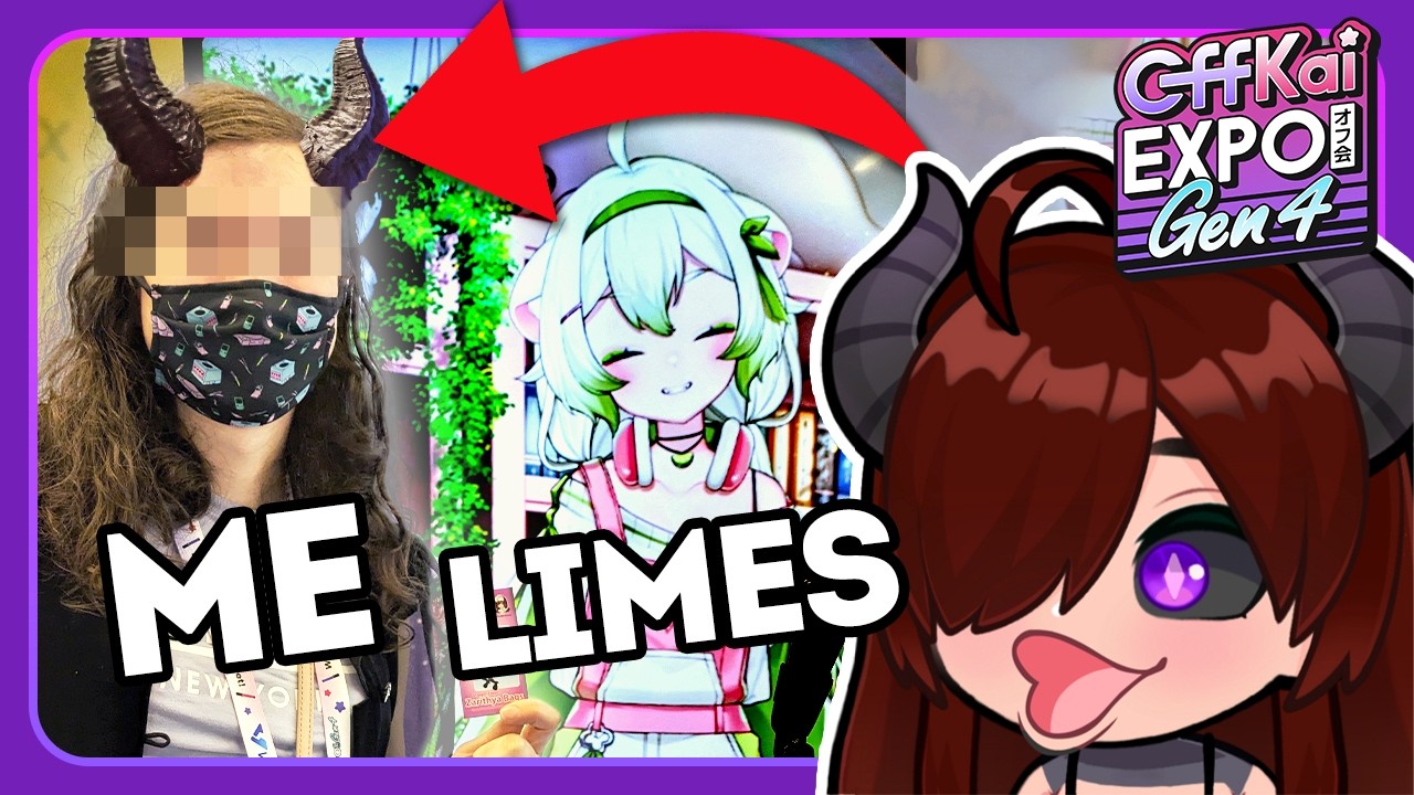VTUBERS in REAL LIFE at OffKai Expo!