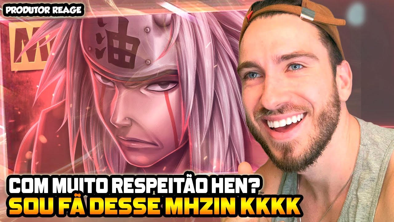 Tipo Jiraiya 2 😏 (Naruto) | Prod. Sidney Scaccio | MHRAP (REACT, ANÁLISE)