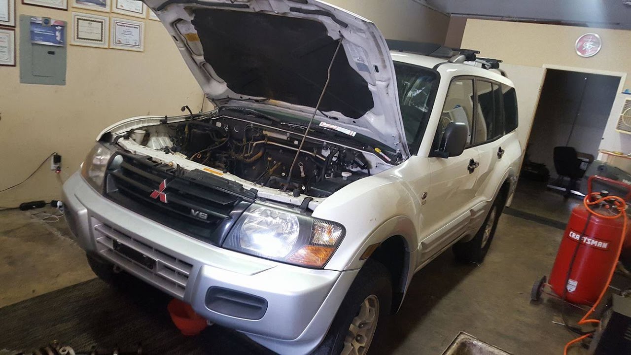 01 Mitsubishi Montero XLS - Reconstruccion de motor (parte 1)