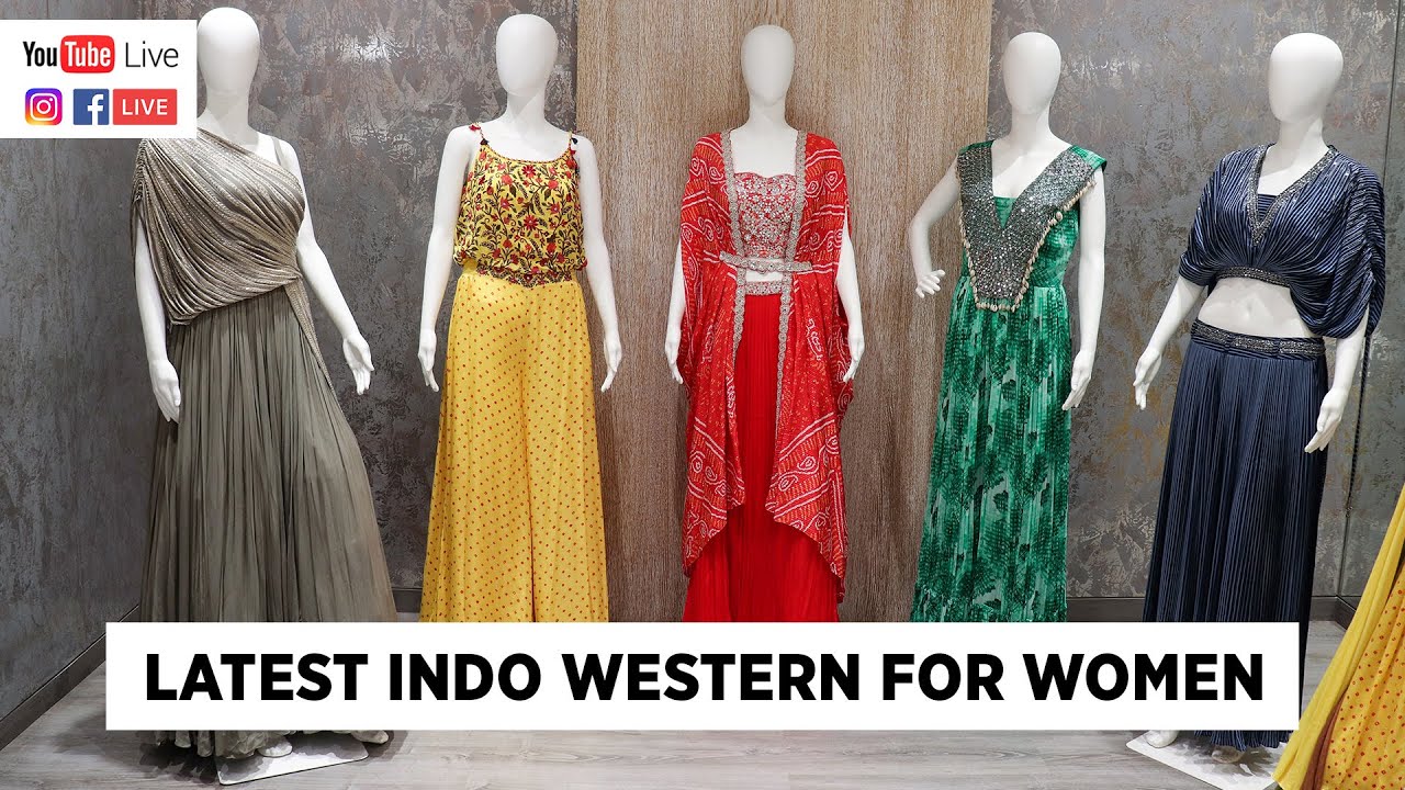 Designer Indo western dresses for Women