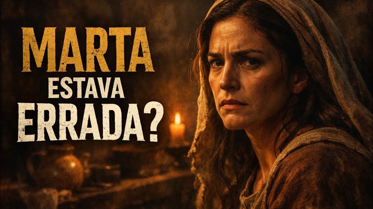 Marta Estava Servindo a Jesus… Mas Ele a Corrigiu (E Isso Muda Tudo)