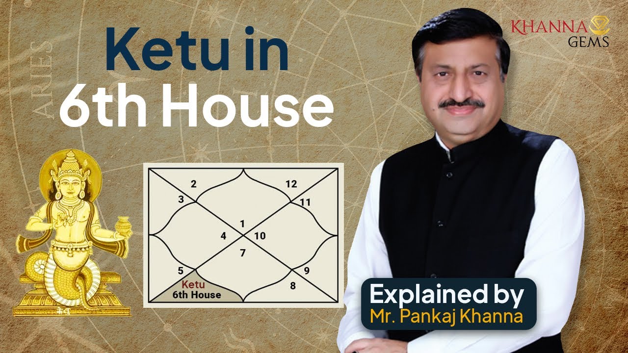 Ketu in Sixth House (6th House) | छठे भाव में केतु | Explained by Shri Pankaj Khanna Ji