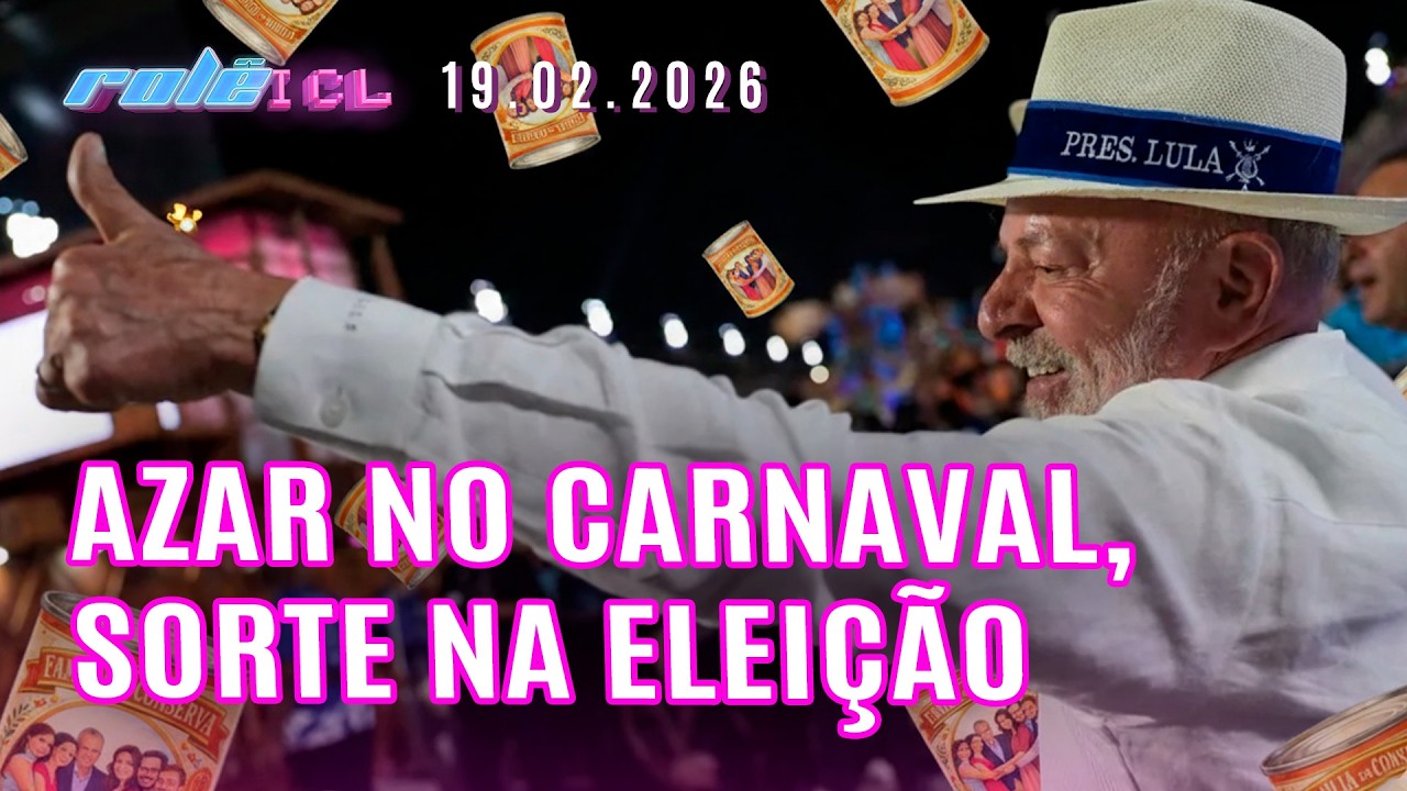 ROLÊ ICL - 19/02/26 - LULA É ACLAMADO E CONSERVADORES ENLATADOS SE OFENDEM