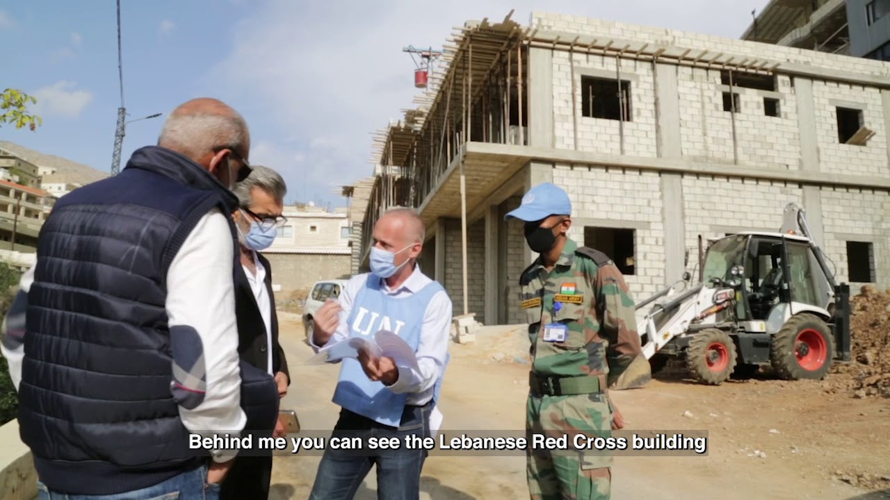 UNIFIL supports the Municipality of Shebaa with the construction of a healthcare facility