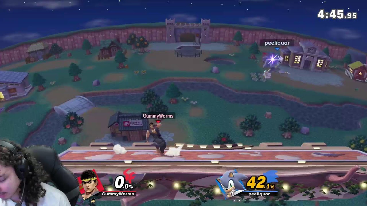 FIGHTING VIEWERS IN SUPER SMASH