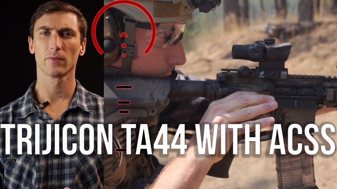 Trijicon TA44 1.5x with ACSS reticle: Tiny red dot for the apocalypse