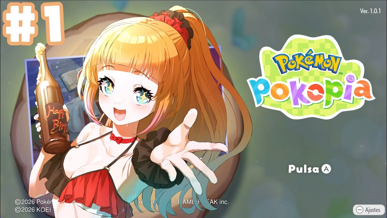 【ES/EN/JP #Vtuber】 ¡Probando #PokémonPocopia por primera vez!【#ぽこあポケモン】