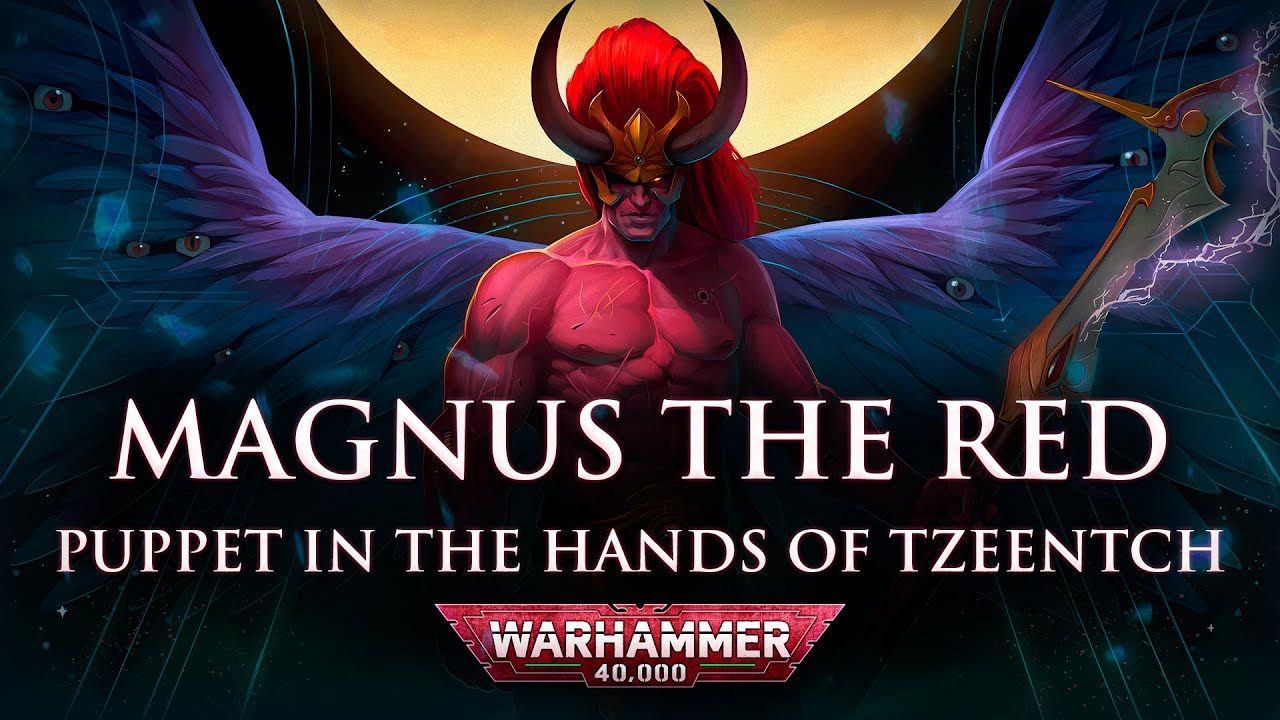 Magnus the Red: The Crimson Sorcerer of Prospero | Warhammer 40k Lore