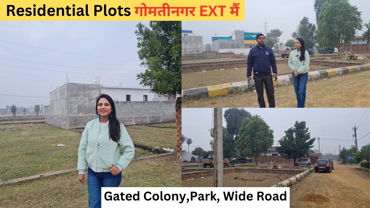 Residential Plot For Sale In Gomtinagar Ext | गोमतीनगर विस्तार मैं प्लॉट्स | @SimplyShilpi