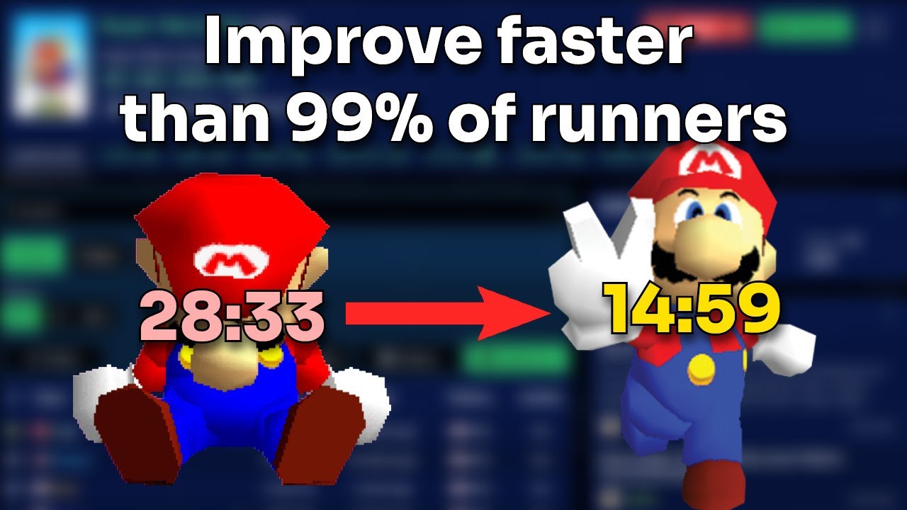 How to get Better at Mario 64 Speedrunning (2025)