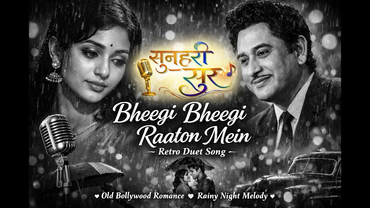 Bheegi Bheegi Raaton Mein | दिल को छू लेने वाला Old Is Gold Hindi Song | Sunheri Sur