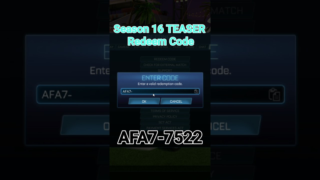 *NEW* Rocket League Redeem Code 2025 #rocketleague