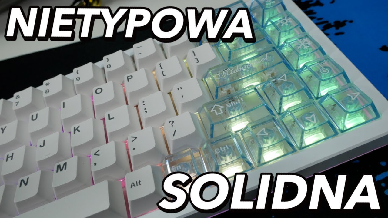 Ciekawa wizualnie i technicznie klawiatura mechaniczna - Yunzii AL65