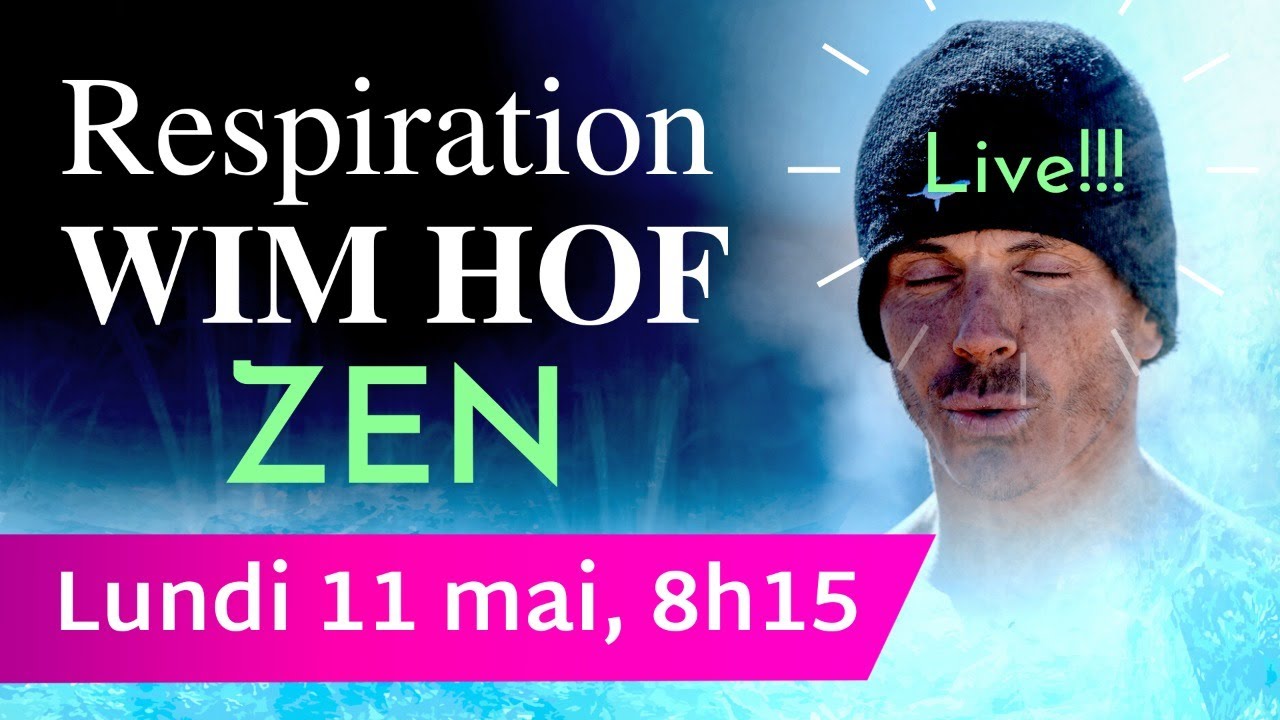 RESPIRATION WIM HOF ZEN : 3 cycles Wim Hof en 16 min au son du Hang, 100% relaxation.
