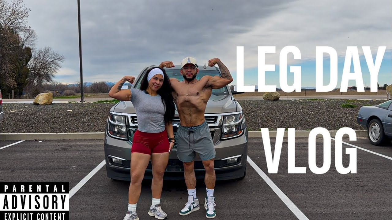 LEG DAY VLOG | TRAINING W/ WIFE | RANTING