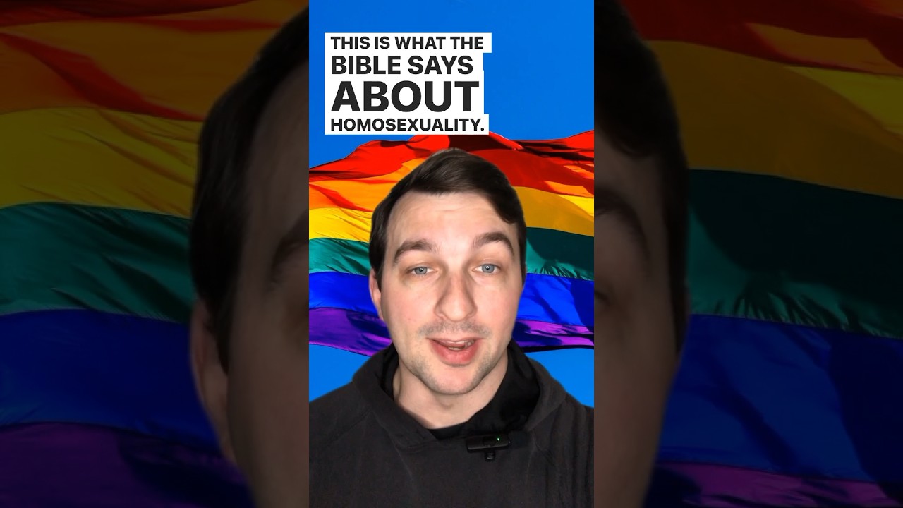 The TRUTH about HOMOSEXUALITY🤯#gay #bible #jesus #god #faith #religion #viral #shorts #short #reels