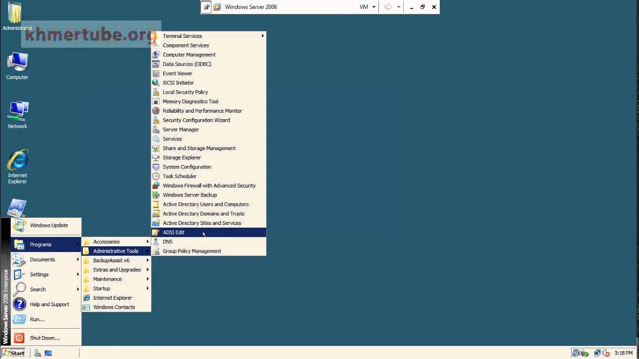 1  Install Ms Exchange Server 2007