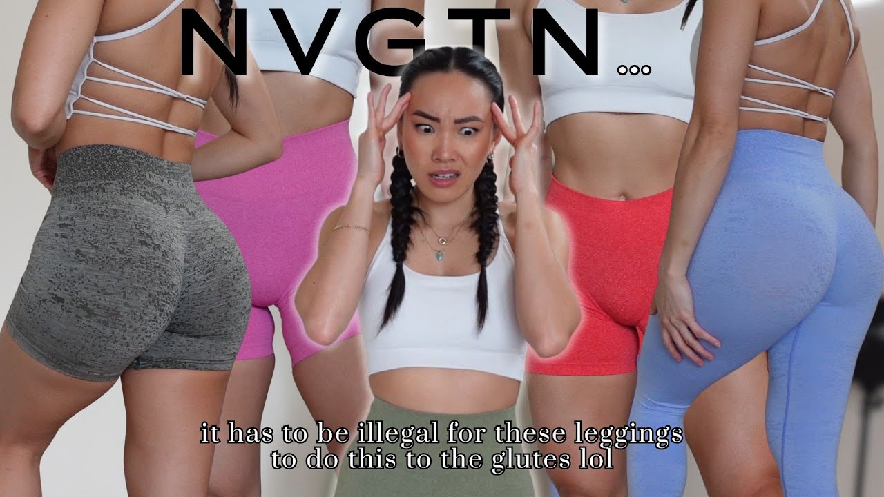 NVGTN…  I AM *SHOOK*. | new lift seamless, mid rise contour, digital seamless UNSPONSORED review