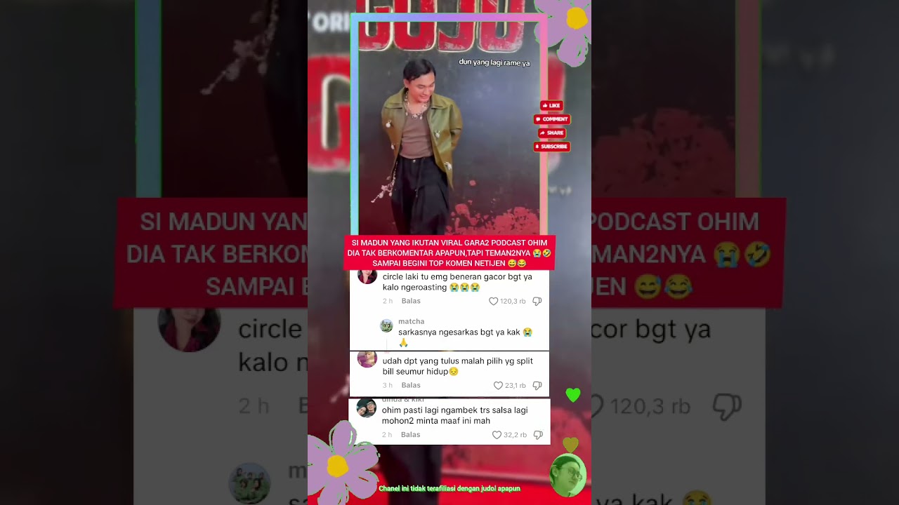 SI MADUN YANG IKUTAN VIRAL 