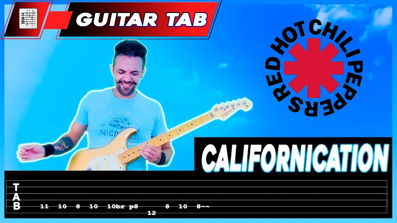【RED HOT CHILI PEPPERS】[ Californication ] cover Dotti Brothers | LESSON | GUITAR TAB