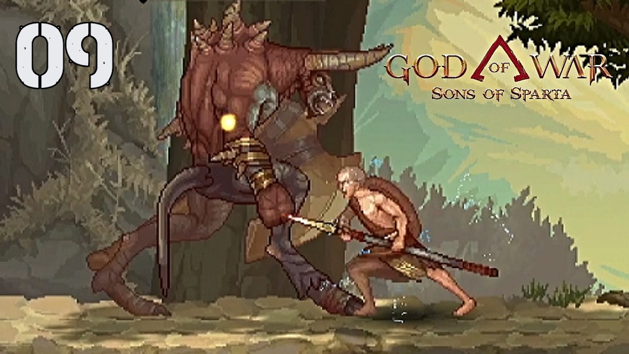GOD OF WAR SONS OF SPARTA – Parte 9: Esse bicho sabe ser chato | Série Completa (PT-BR)