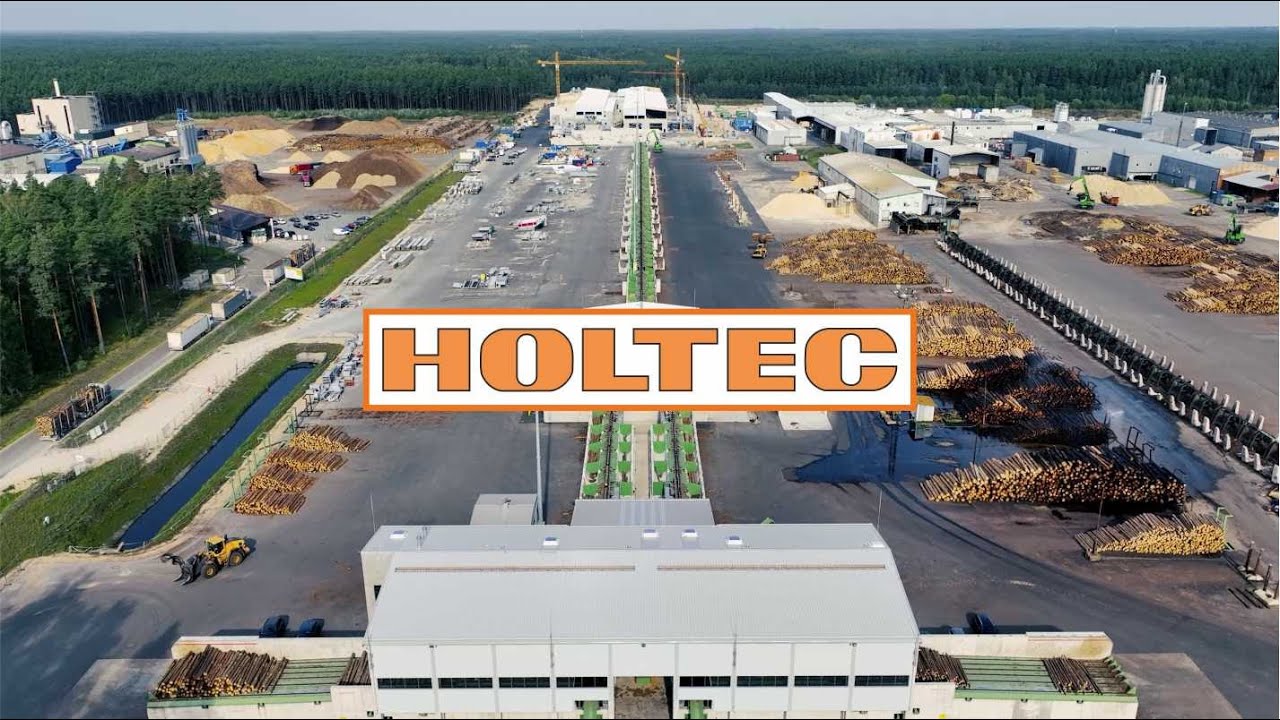 Holtec Rundholzsortierung XXL bei Rettenmeier Baltic Timber in Lettland