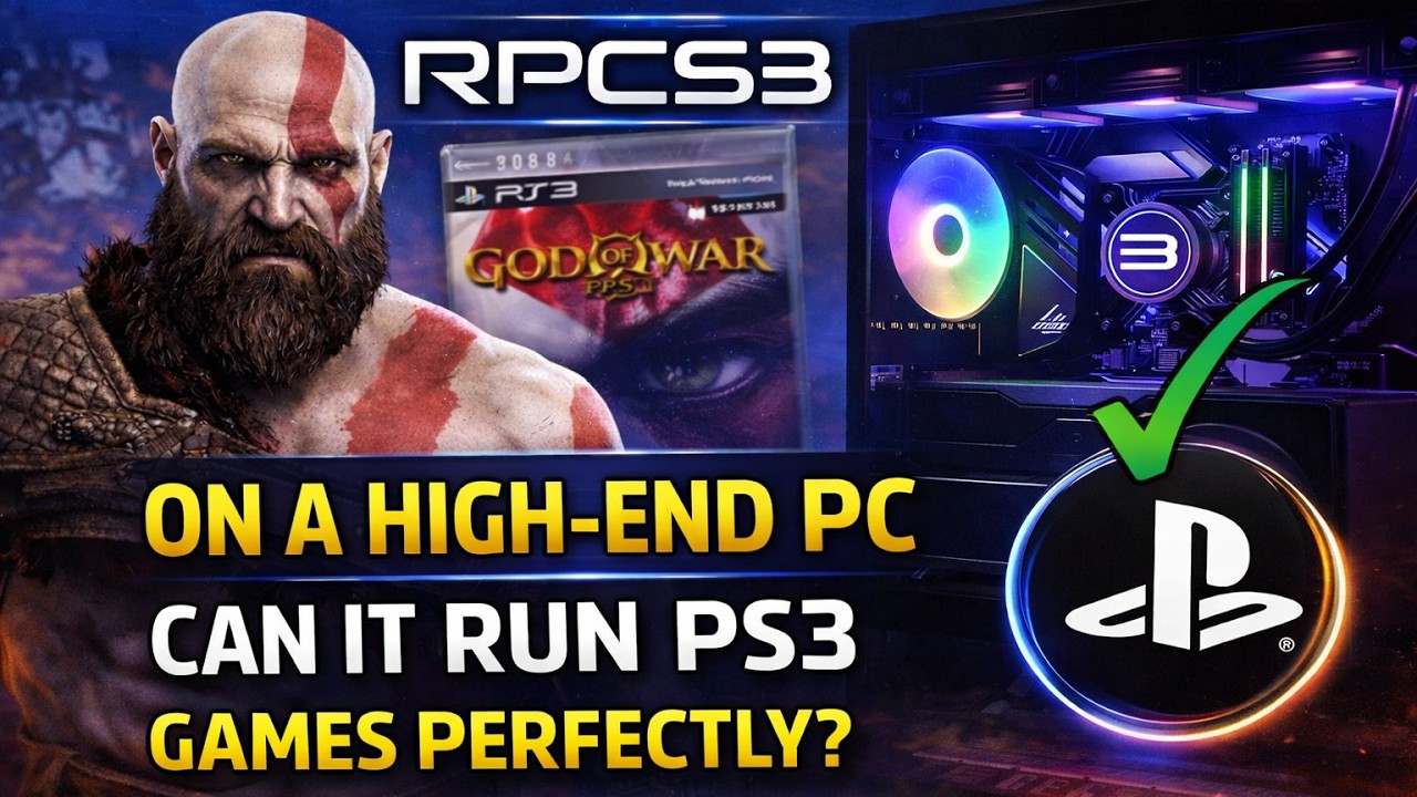 RPCS3 VS High-End PC – Testing the Heaviest Games!