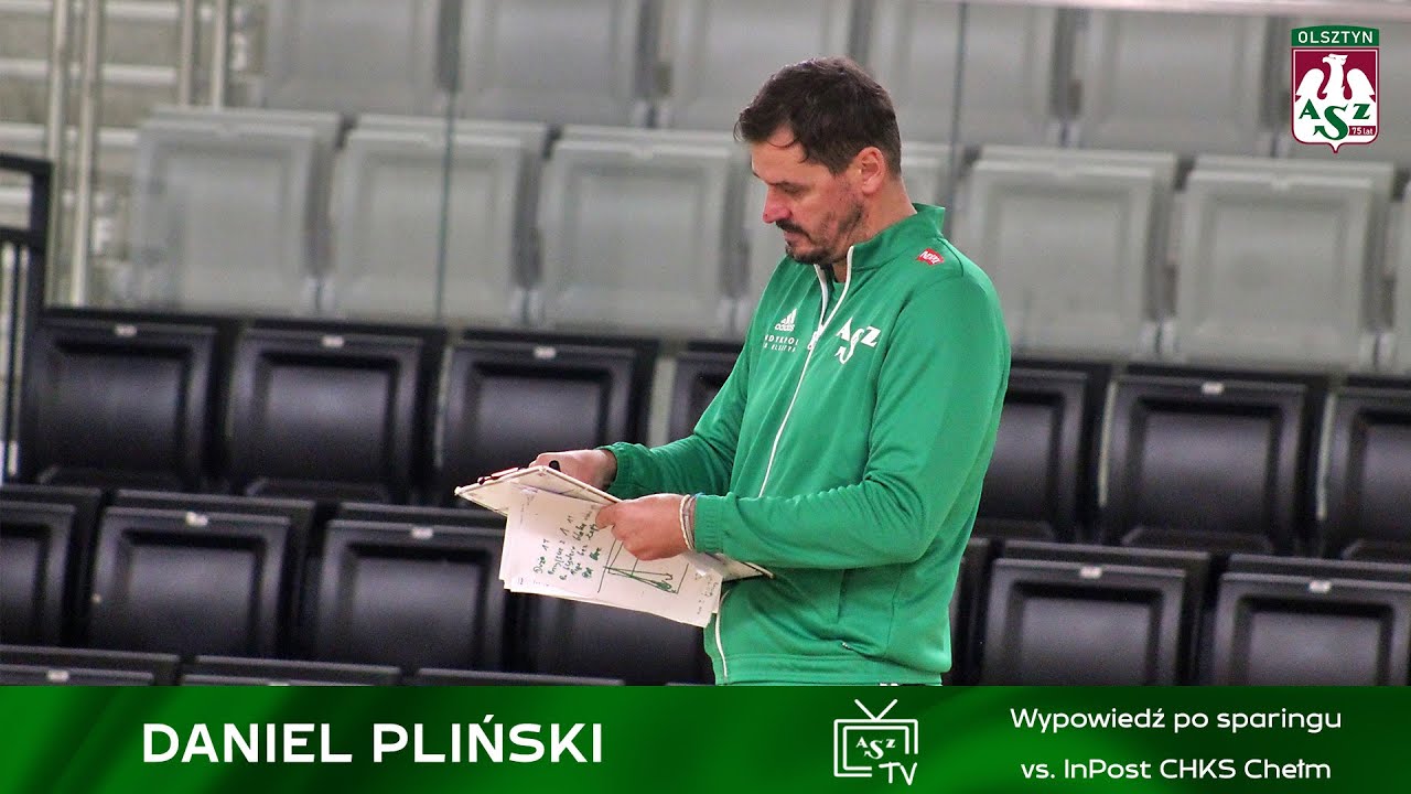 Daniel Pliński: To były wartościowe sparingi (wypowiedź po sparing #2 vs. InPost CHKS Chełm)