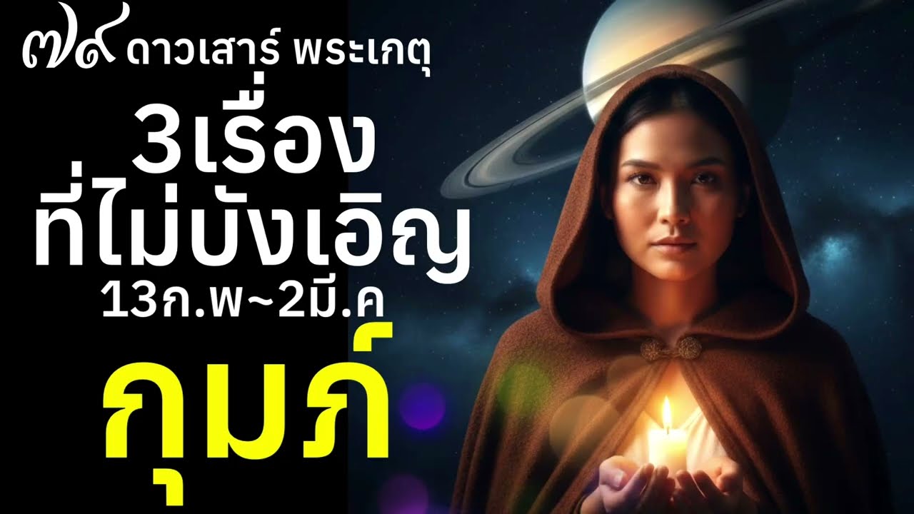 ราศีกุมภ์ ดาว๗๙ มีเรื่องไม่บังเอิญ
